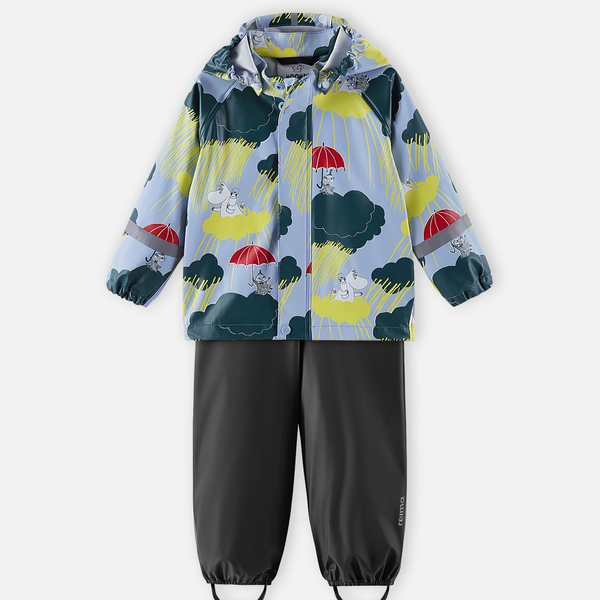 Reima x Moomin Plask Toddler Rubber Rain Set