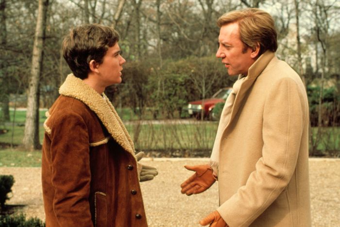With Timothy Hutton in Ordinary People.