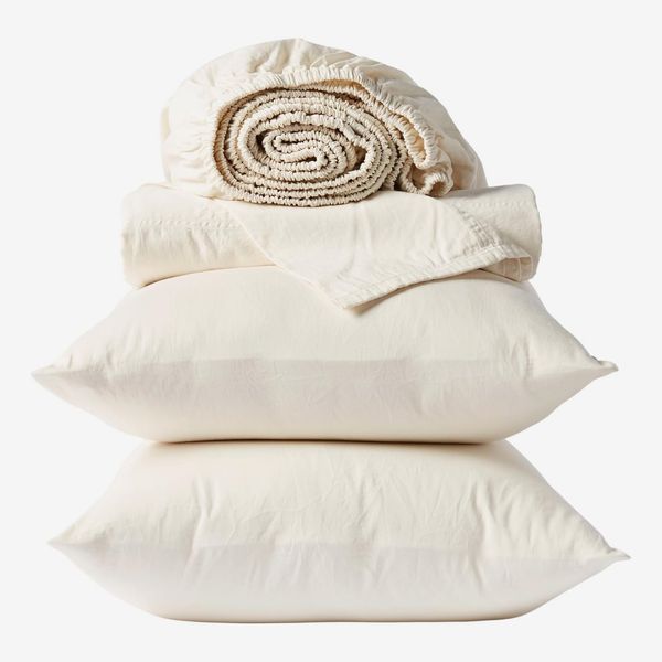 Coyuchi Classic Organic-Sateen Sheet Set - Queen