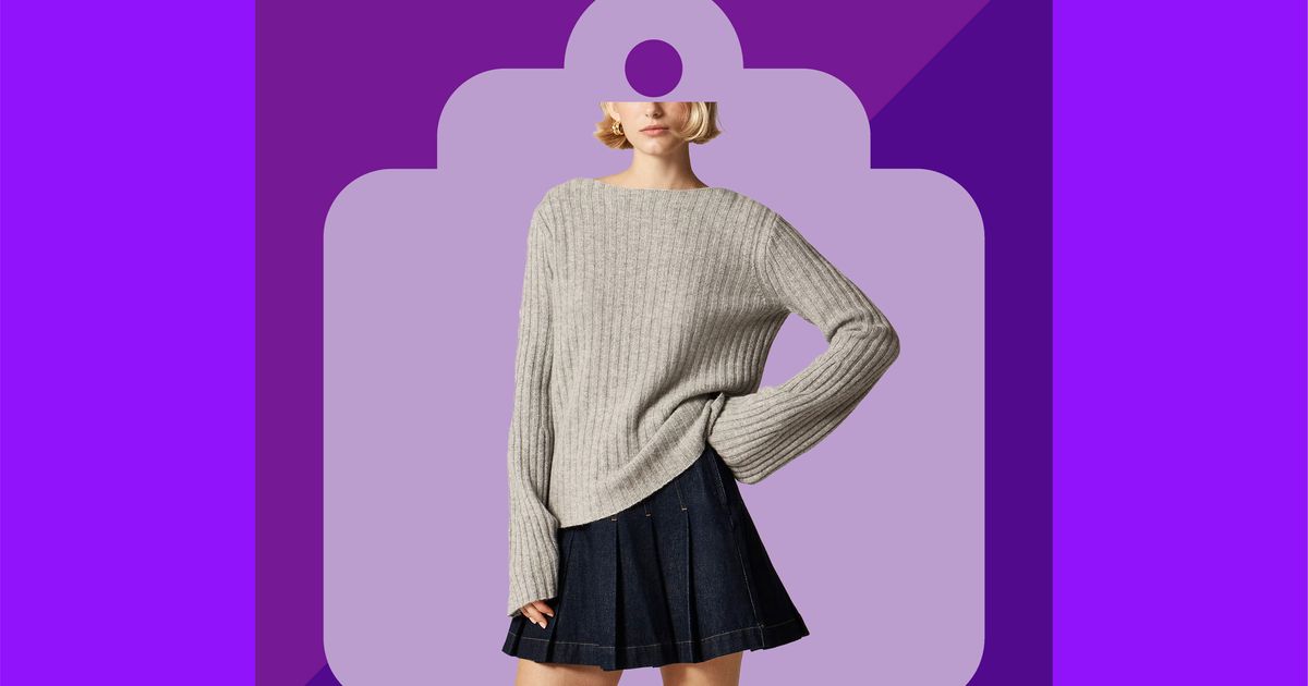 I’m Finally Buying a Half-Off J.Crew Ribbed Boatneck Sweater
