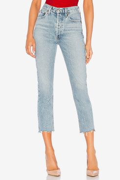 relaxed skinny cropped jeans