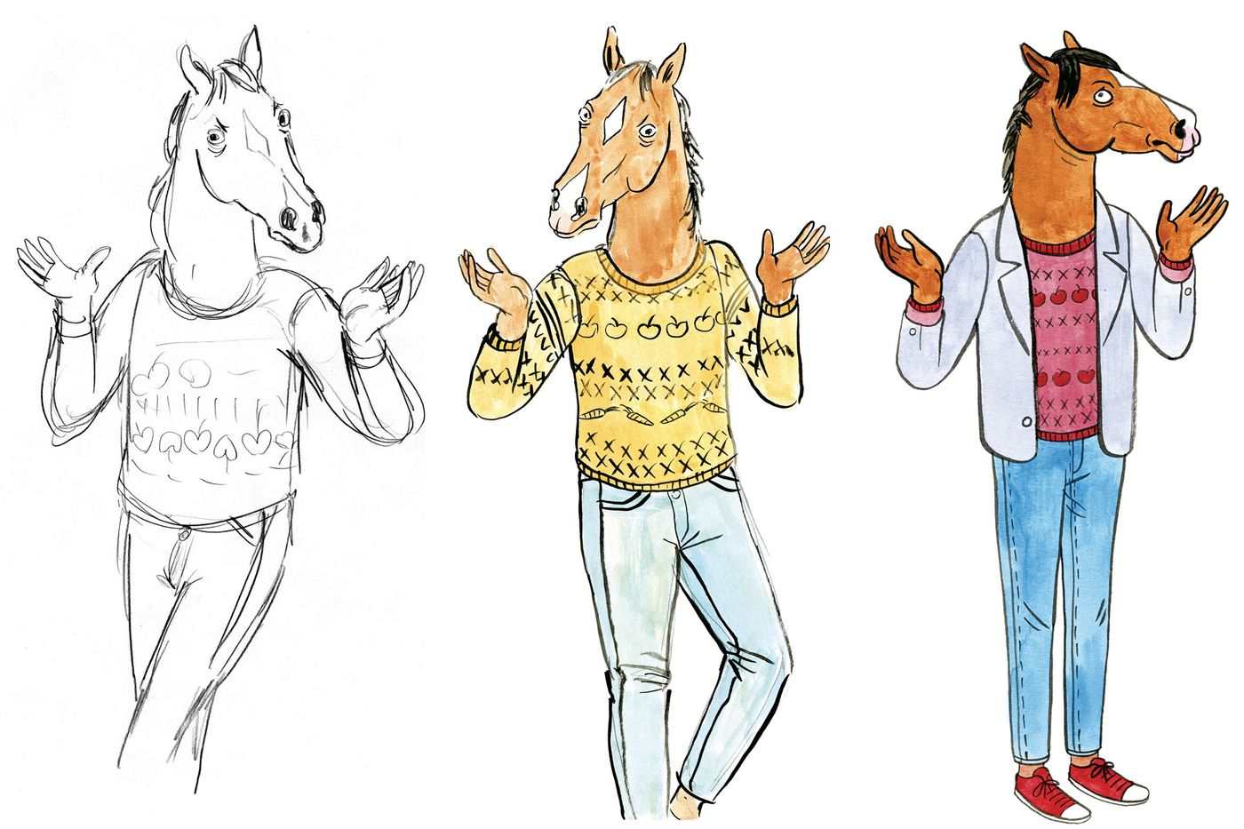 In season 2, can BoJack Horseman truly become a horse of a different color?