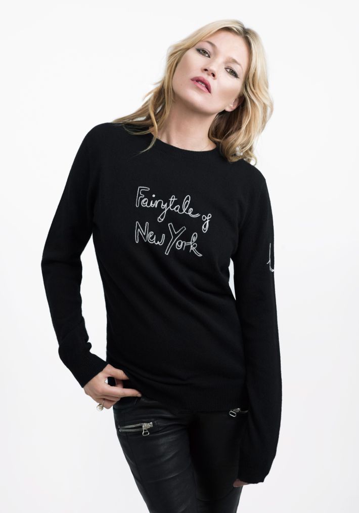 The Designer Who Made a Christmas Sweater With Kate Moss