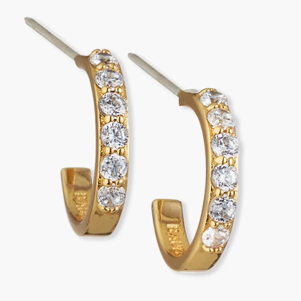 Baublebar Gia 18k Gold Vermeil Huggie Earrings