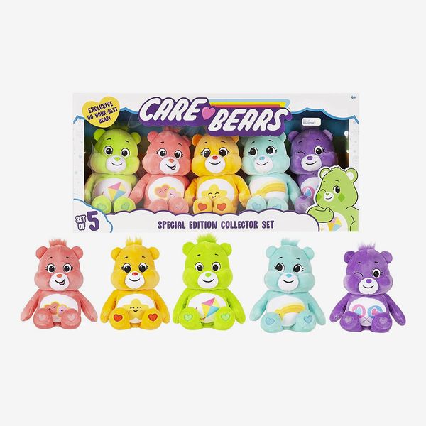 Care Bears Bean Plush Special Collector Set with Exclusive Do-Your-Best Bear