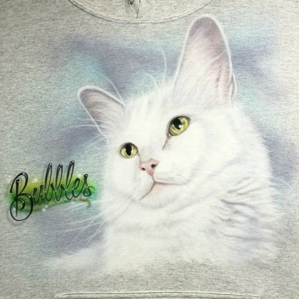 Pet Portrait Custom Airbrushed T-shirt/Sweatshirt/Hoodie