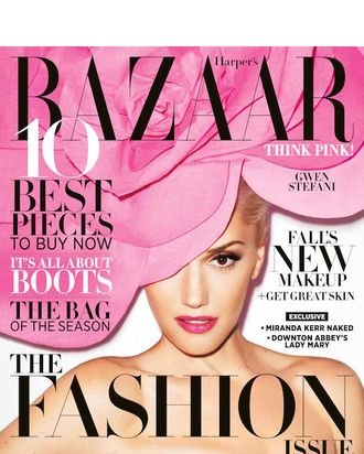 Gwen Stefani for <em>Harper's Bazaar</em>.
