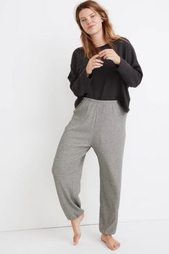 Madewell Waffle-Knit Pajama Sweatpants