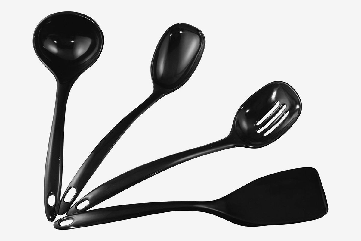 Silicone Utensils for Cooking Five14 Black Kitchen Utensils Set Kitchen Tools Set Cookware Utensils Set Black Cooking Utensils Kitchen Utensil Set with Holder 11-Pc 