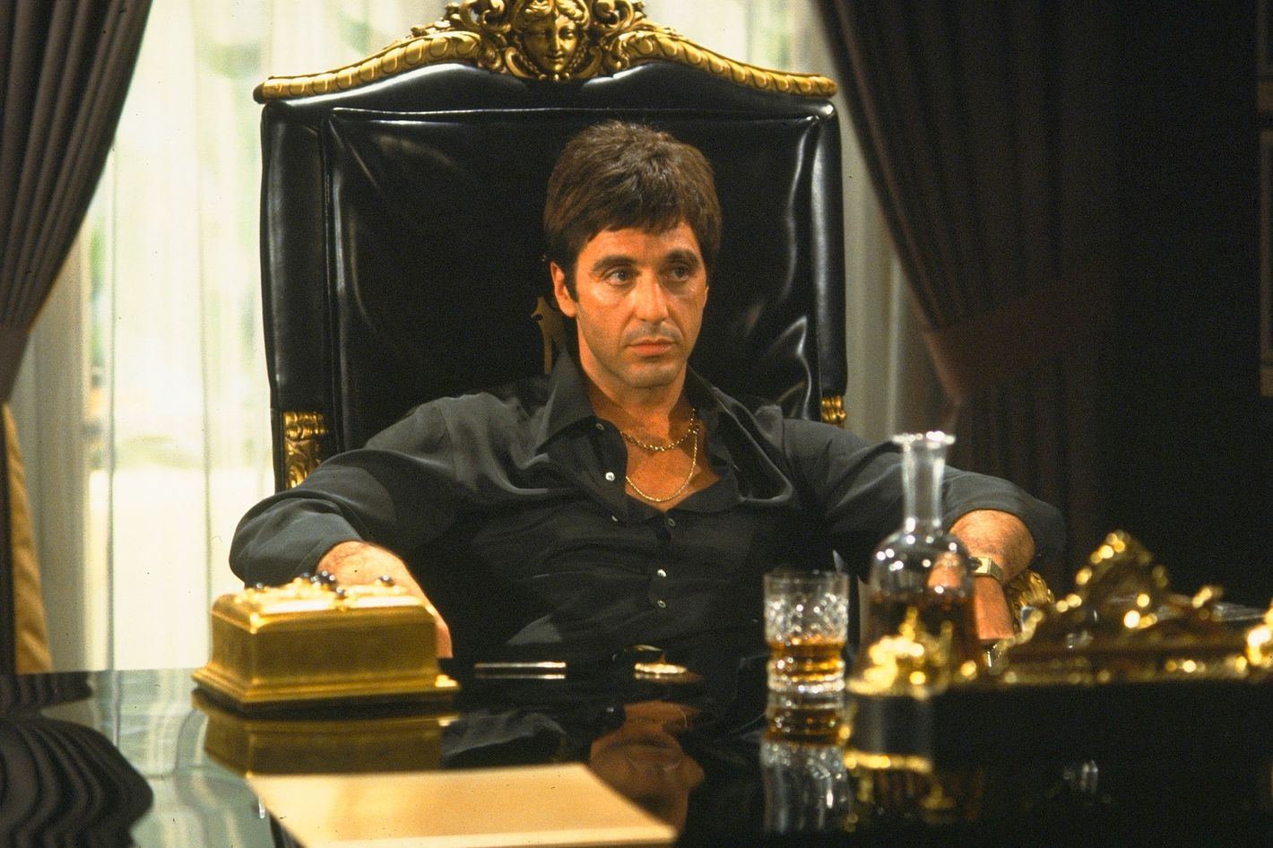 Tony montana desk chair