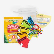 Crayola Kids Face Mask — 5 Reusable Cloth Face Mask Set