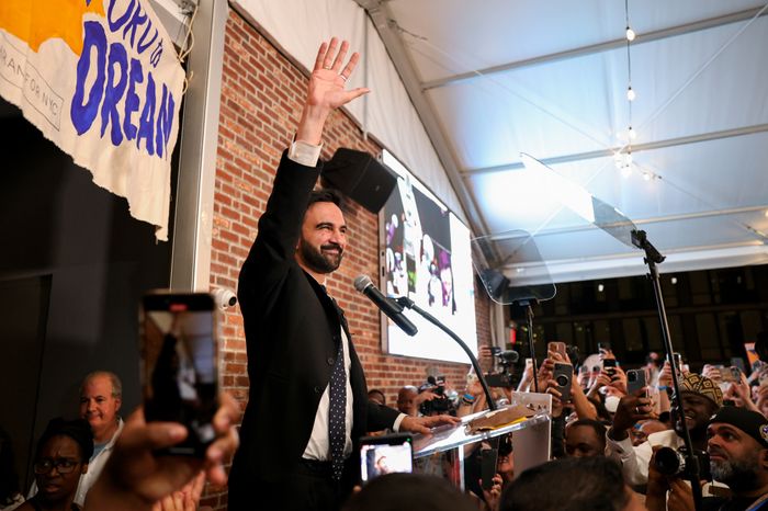NYC Mayoral Candidate Zohran Mamdani Hosts Election Night Event