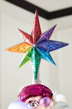 Christopher Radko Rainbow Stellar Finial