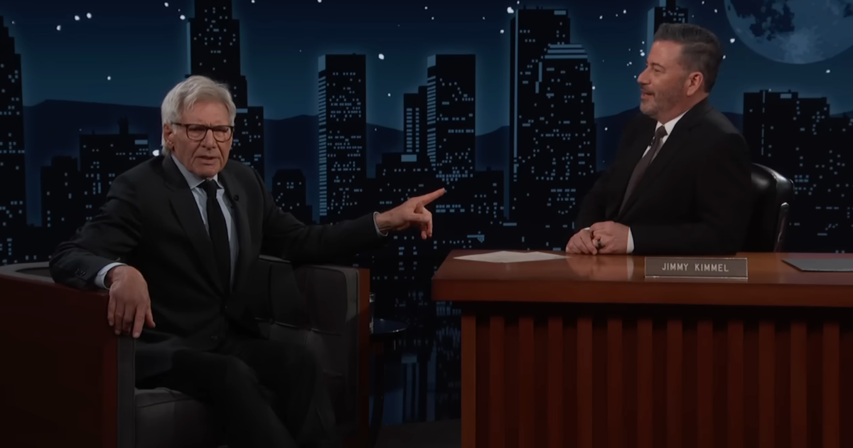 Harrison Ford Dodges tough Questions and Triumphs on Late Night TV