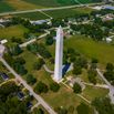 Jefferson Davis, President of the Confederacy during Civil War was born here and acknowledged by Monument, Fairview, Kentucky