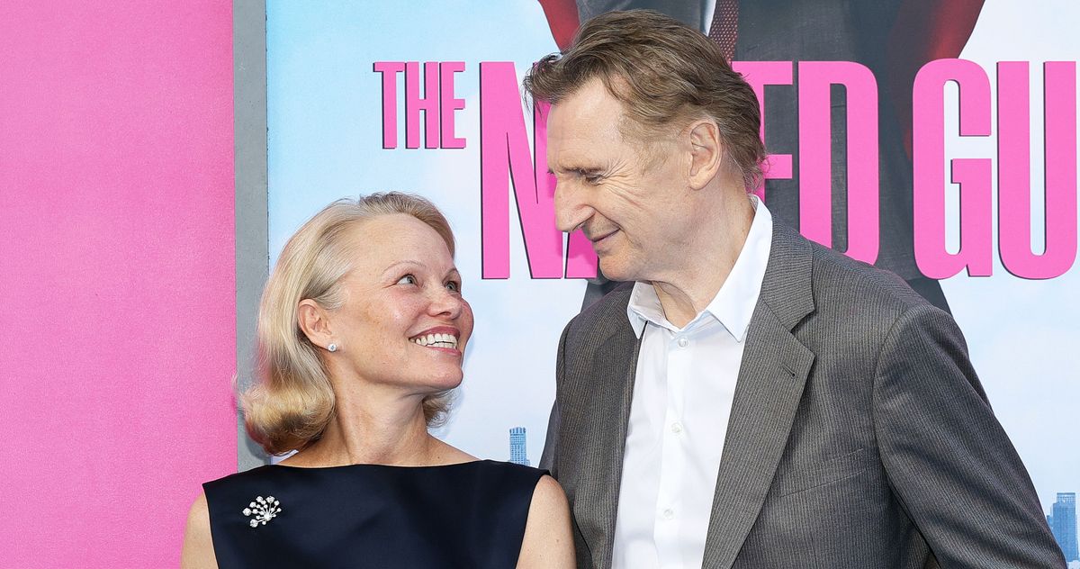 Pamela Anderson and Liam Neeson Had an ‘Intimate Week’ Upstate - The Cut image