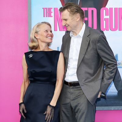 Pamela Anderson Confirms She Dated Liam Neeson