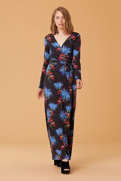 Diane von Furstenberg New Julian Two Long Wrap Dress