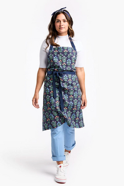 Rifle Paper Co. x Hedley & Bennett Essential Apron in Mughal Rose