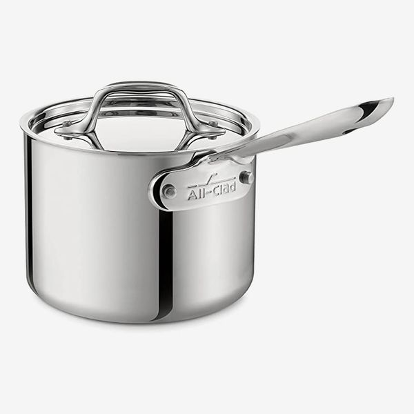 All-Clad D3 1.5-Quart Stainless-Steel Sauce Pan