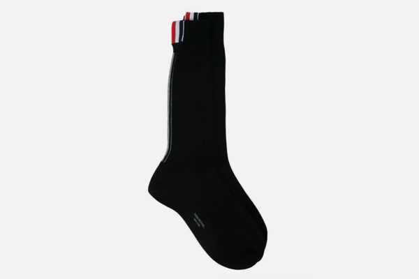 Thom Browne Ribbed Knit Socks