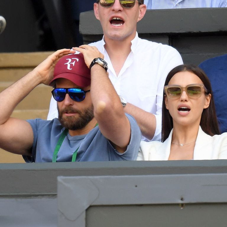 Bradley Cooper Experiences the Full Spectrum of Human Emotion at Wimbledon