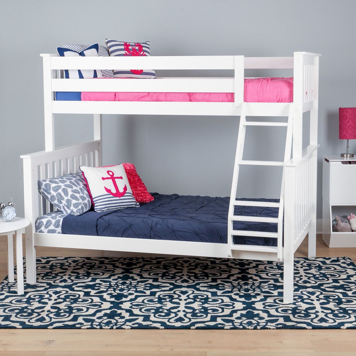 Black Panana 4 Colors Available Twins Single Bunk Bed 2pcs 3FT Metal Bed for Twins Adults Bedroom 