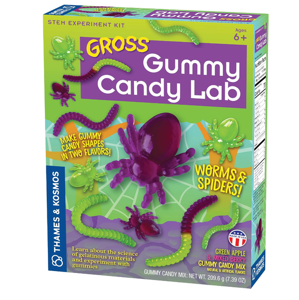 Thames and Kosmos Gross Gummy Candy Lab - Worms & Spiders!