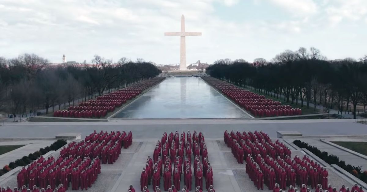 'The Handmaid's Tale' Is Filming on the National Mall