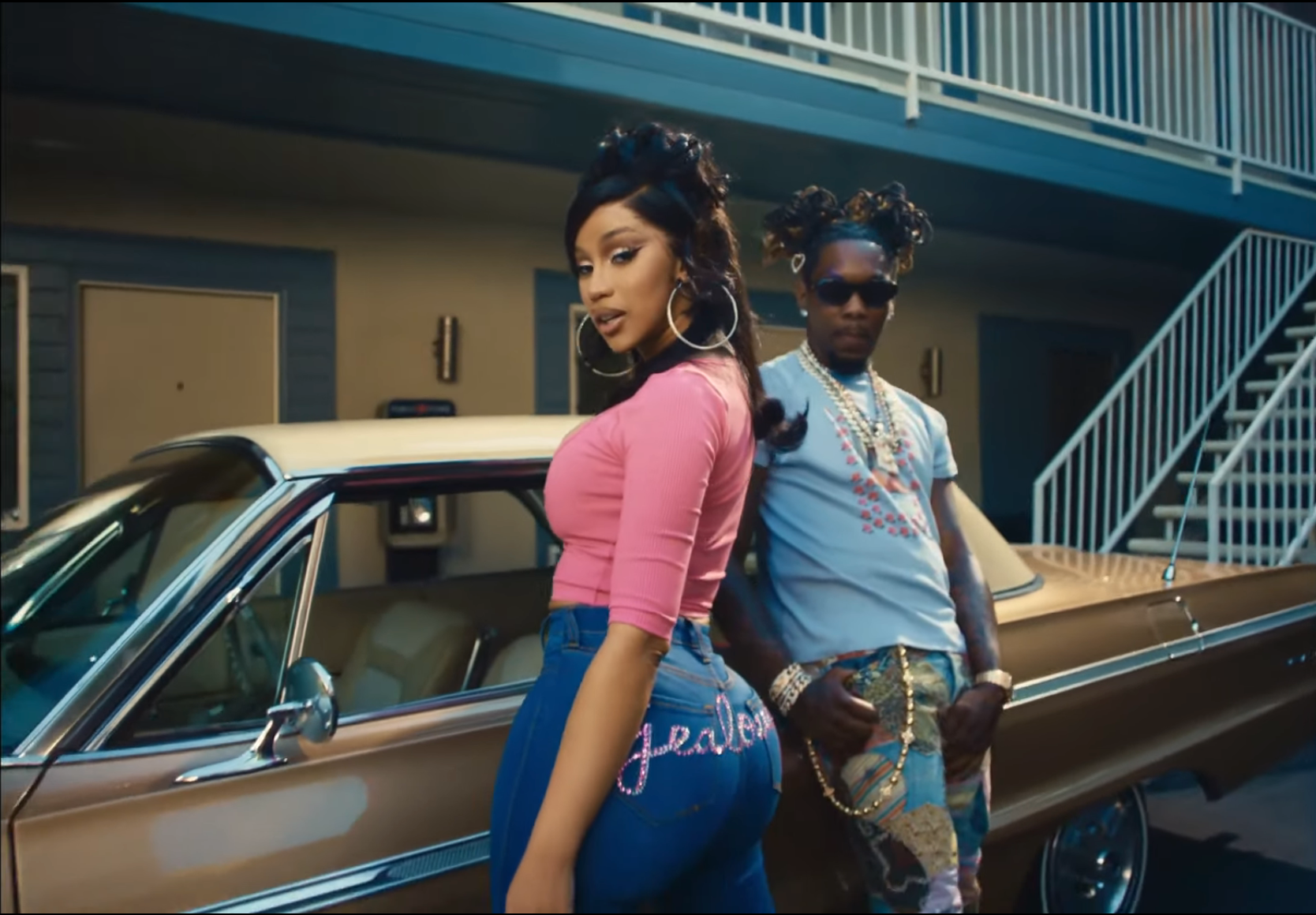 Cardi B, Offset Drop Jealousy Video with Taraji P picture image