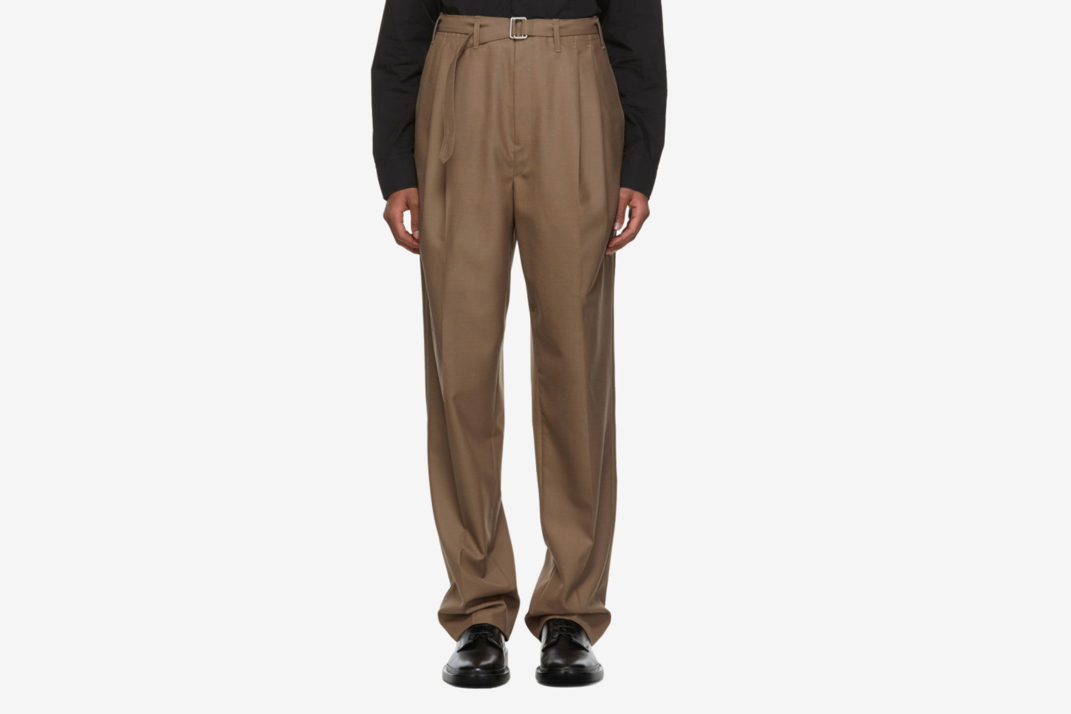 36 UL TAN Ed Garments Mens Stretch Zipper Pocket Pant 