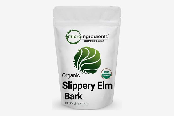 Micro Ingredients Organic Slippery Elm Bark Powder, 1 Pound
