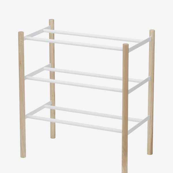 Yamazaki Expandable 3-Tiered Shoe Rack