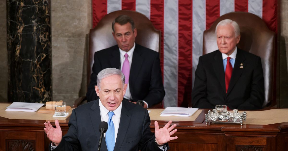 What You Missed in Netanyahu’s Speech to Congress — in GIFs