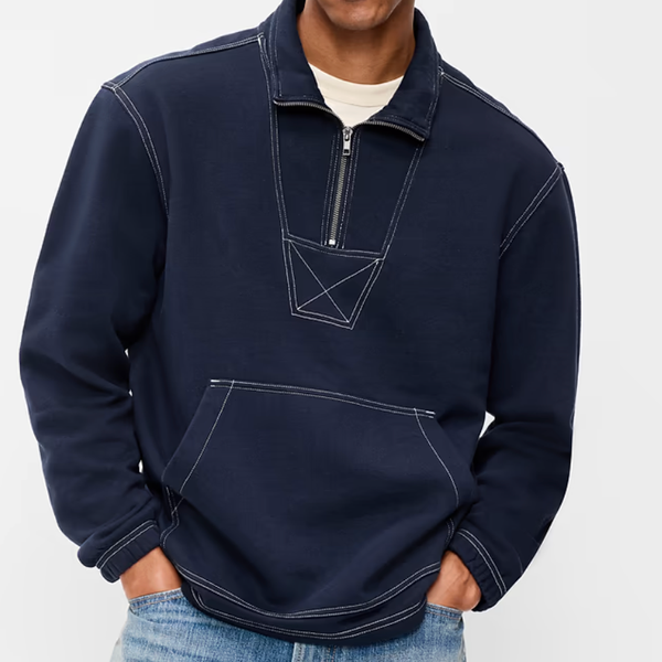 Old Navy Fleece Anorak Quarter Zip