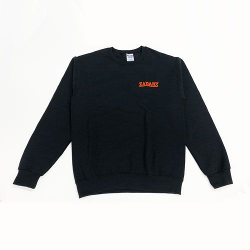 Zabar’s Black Embroidered Logo Sweatshirt