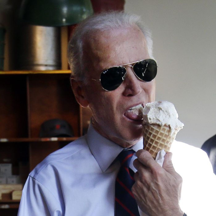 Joe Biden Eats Ice Cream Better Than You Do