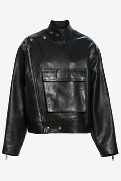 HFD Leather Biker Jacket