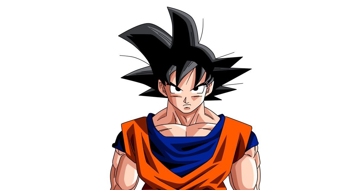 goku face png