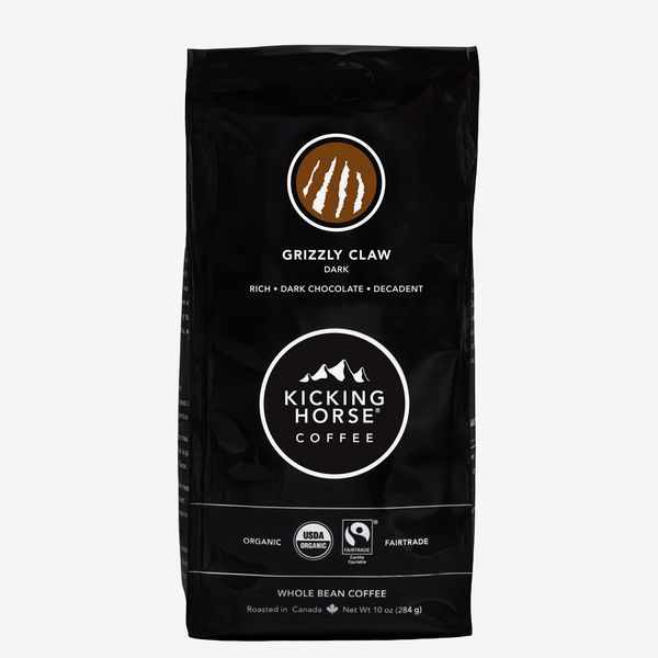 Kicking Horse Coffee, Grizzly Claw, Dark Roast, Whole Bean, 10 Ounce