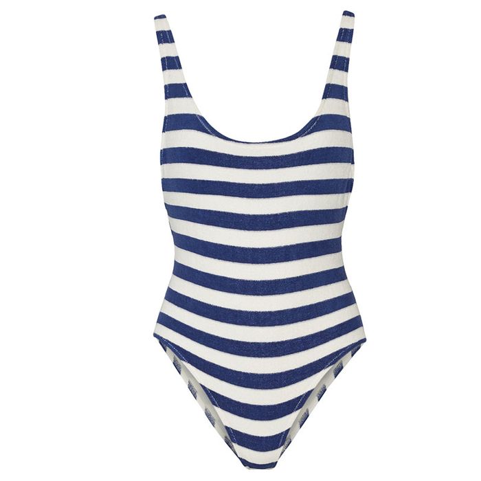 Cheap Thrill: A Classic, Nautical Swimsuit