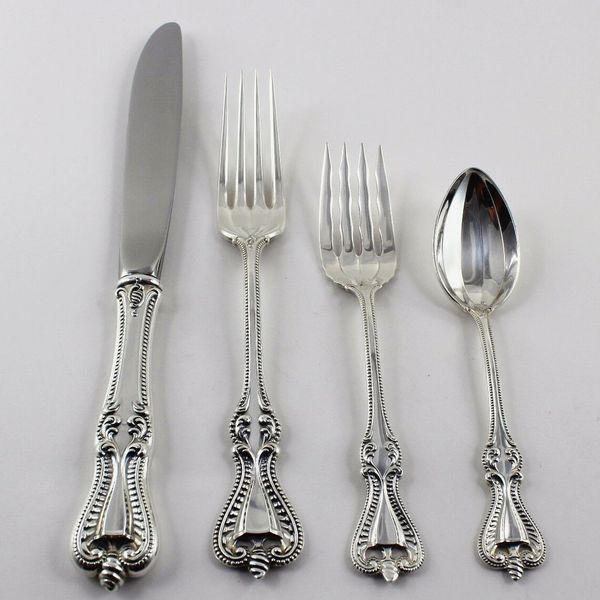 Towle Old Colonial 4-Piece Sterling Silver Set