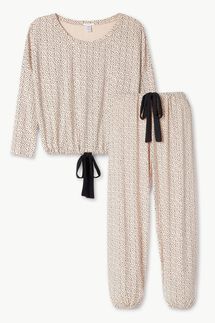 Eberjey Gisele Printed Modal Slouchy Set