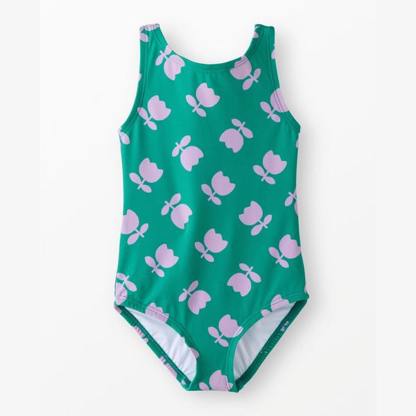 Hanna Andersson One-Piece Bow Back Swimsuit