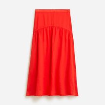 Maryam Nassir Zadeh X J.Crew Drop-Waist Midi Skirt