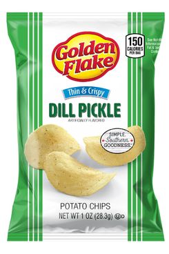 Golden Flake Dill Pickle Chips