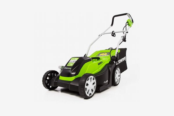 Greenworks 14-Inch 9 Amp Corded Electric Lawn Mower with Extra Blade