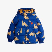 Mini Rodini Dinos Hooded Puffer Jacket