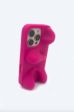 Bailey Hikawa Ishi Phone Case in Fuchsia in 14 Pro