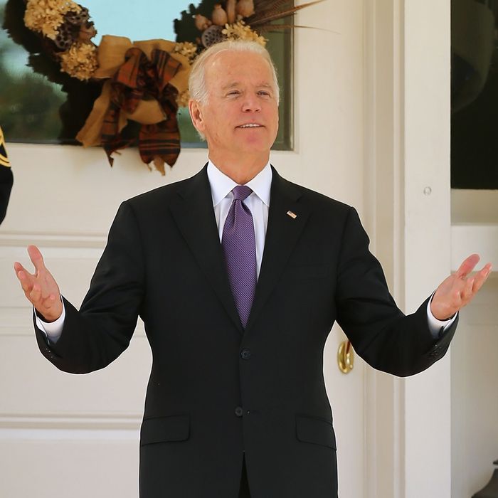 VP Biden Hosts South Korean President Park At Naval Observatory